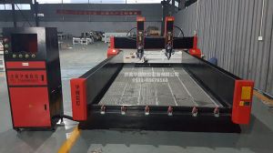 成都邛崃HW-1825双头重型浮雕石材雕刻机